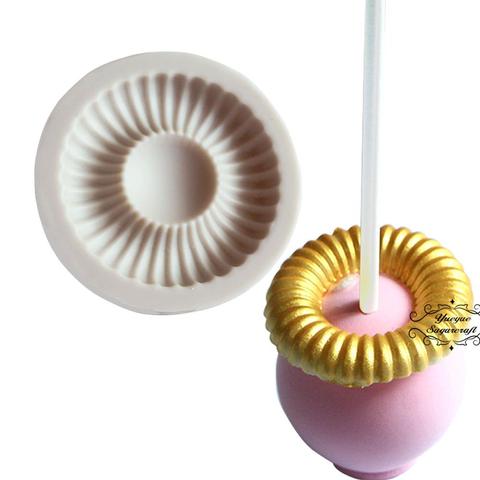 Yueyue Sugarcraft – moule à gâteau en silicone, cercle en dentelle, outils de décoration de pâtisserie, moules pour fondant en silicone ► Photo 1/2