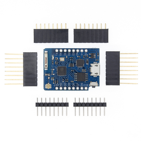 Carte de Module WIFI D1 Mini Pro ESP8266, 16 mo d'octets, connecteur d'antenne externe ESP8266, carte de développement WIFI IOT CP2104 ► Photo 1/6