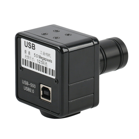 5MP 2MP USB Microscope caméra électronique vidéo numérique oculaire caméra 23.2mm adaptateur pour Microscope biologique trinoculaire ► Photo 1/6