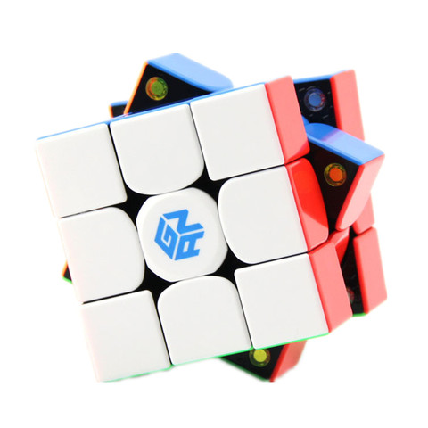 Cube magique professionnel GAN 354 M V2 3x3, vitesse professionnelle 354 M, sans adhésif, 3x3, GAN 354 V2 M 3x3x3, GAN354 M V2.0 ► Photo 1/6