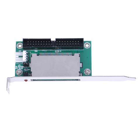 Carte flash compacte CF 40 broches vers convertisseur IDE 3.5 adaptateur PCI support panneau arrière connecteur d'ordinateur et connexions ► Photo 1/6