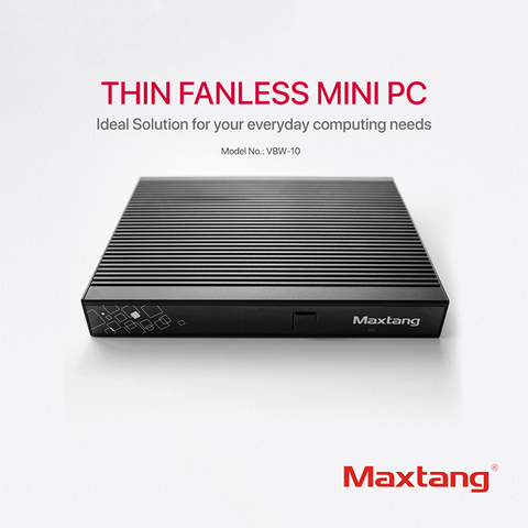 Maxtang-Mini PC Linux, Intel Core i3-5005u, 8 go DDR3L, ordinateur de bureau go/256 go, SSD 1 to, wi-fi et 2x hdmi, usb 3.0 ► Photo 1/5