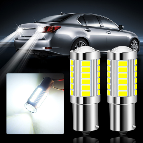 2 pièces P21W 1156 BA15S ampoule LED feux de recul de voiture pour skoda octavia rapid fabia kodiaq octavia a7 a5 a2 octavia 3 superbe ► Photo 1/6