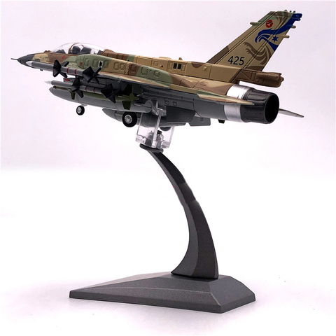 Modèle d'avion en métal moulé 1:72, avion de chasse militaire thunderstorm f-16i ► Photo 1/5