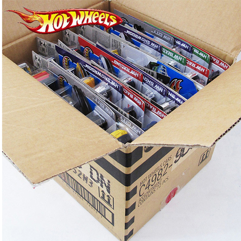 Hot Wheels – jouets pour enfants, modèle de voiture en métal et plastique moulé sous pression, 5 pièces-72 pièces/boîte ► Photo 1/6