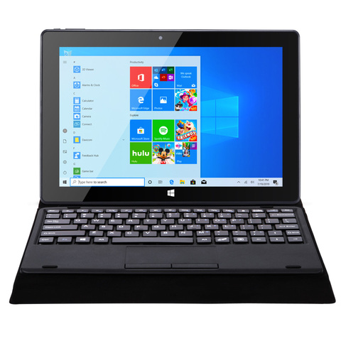 CENAVA-tablette PC, 2 en 1 W10 Pro 10.1, windows 10, 1280*800, Intel Celeron N3450 Quad Core, 4 go de RAM, 64 go de ROM, HDMI, BT 2.0/5.0MP ► Photo 1/6