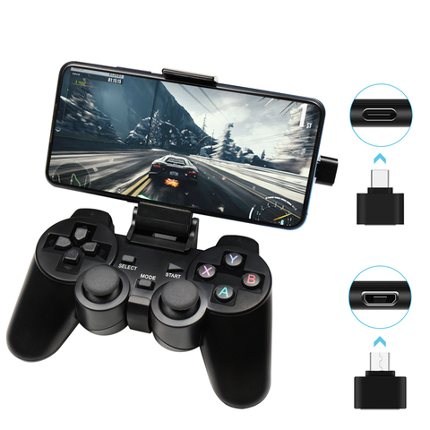 Manette sans fil pour téléphone Android/PC/PS3/TV Box Joystick 2.4G Joypad contrôleur de jeu pour accessoires de jeu de téléphone intelligent Xiaomi ► Photo 1/6