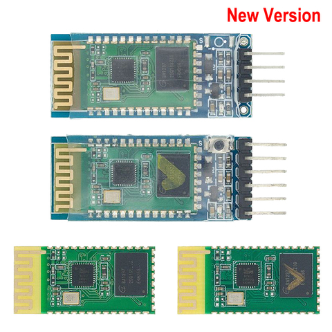 Nouveau HC-05 HC 05 hc-06 HC 06 RF sans fil émetteur-récepteur Bluetooth Module esclave RS232 / TTL vers UART convertisseur et adaptateur pour Arduino ► Photo 1/6