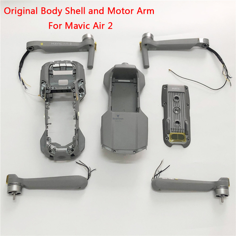 Original nouveau DJI Mavic Air 2 bras corps coquille cadre moyen coque inférieure couvercle supérieur Mavic Air 2 remplacement réparation pièces de rechange ► Photo 1/6