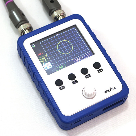 Oscilloscope numérique de poche WAVE2, Kit de bricolage, écran tactile, double canal, stockage numérique, 2.4 pouces ► Photo 1/6