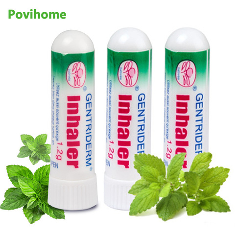 Huiles essentielles pour le nez, 100% Original, thaïlande, inhalateur Nasal, rafraîchissement du nez, froid, onguent à base de plantes, crème à la menthe, 1/3 pièces ► Photo 1/6