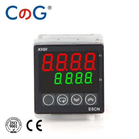 CG E5CN 48*48mm multi-entrée 0-20mA 1-5V 24VDC 220VAC écran LCD a RS485 Thermostat de régulateur de température Intelligent numérique ► Photo 1/5