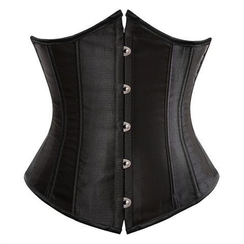 Mini Corset sous le buste et cintré à la taille pour femmes, Top bustier, modelant le corps, grande taille, Corset sexy, sous le buste, S-6XL ► Photo 1/6