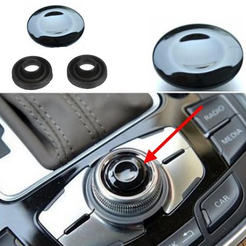 MMI bouton Joystick bouton couvercle Kit de réparation pour Audi A4 A5 A6 Q5 Q7 S5 S6 S8 Cabriolet berline Avant 8K0998068 A ► Photo 1/6