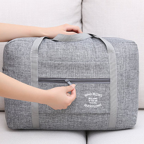 Sac de voyage imperméable Oxford, sac pour femmes et hommes, sac pour organisateur de bagages, grand emballage Cubes, sac pour le week-end de haute qualité ► Photo 1/6