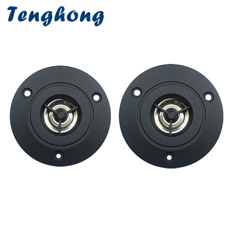 Tenghong – haut-parleur Audio 3 pouces, 4ohm, 10W, 2 pièces, triple, stéréo, Tweeter 74mm, pour Home cinéma, DIY ► Photo 1/6