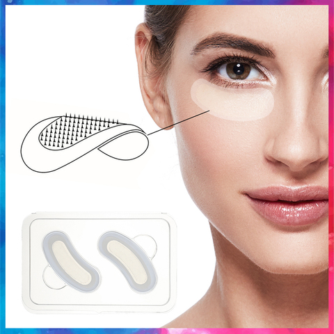 Patch pour les yeux acides hyaluronique Microneedle coussinets pour les yeux blanchissant hydratant rides ridules élimination des cernes masque pour les yeux ► Photo 1/6