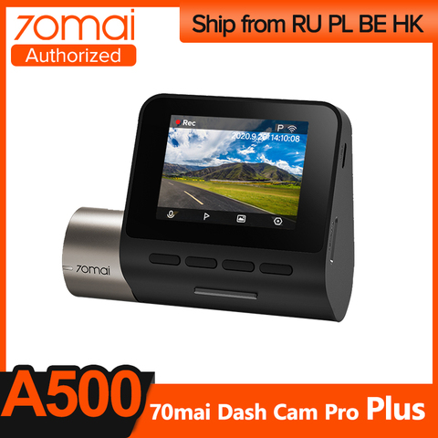 70mai – Dash Cam Pro Plus A500 2022, Version améliorée, GPS intégré, ADAS, DVR, moniteur de stationnement 24H, contrôle par application, 1944P, A500S ► Photo 1/6