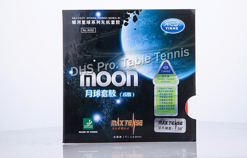 Yinhe – Tennis de Table Moon Max Tense, en caoutchouc, avec éponge, réglage d'usine ► Photo 1/5
