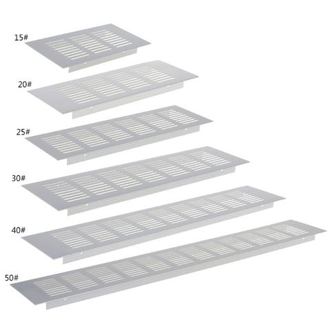 Grille de Ventilation en tôle perforée en alliage d'aluminium Grille de Ventilation T8WE ► Photo 1/6