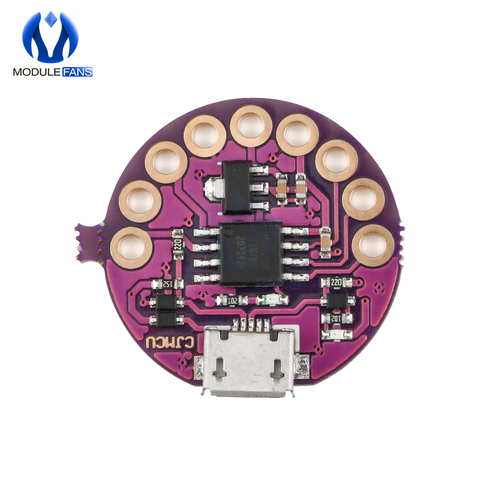 Carte de développement Micro USB LilyTiny LilyPad ATtiny85, Module portable pour Arduino, dispositif SRAM Programmable Nano ► Photo 1/6