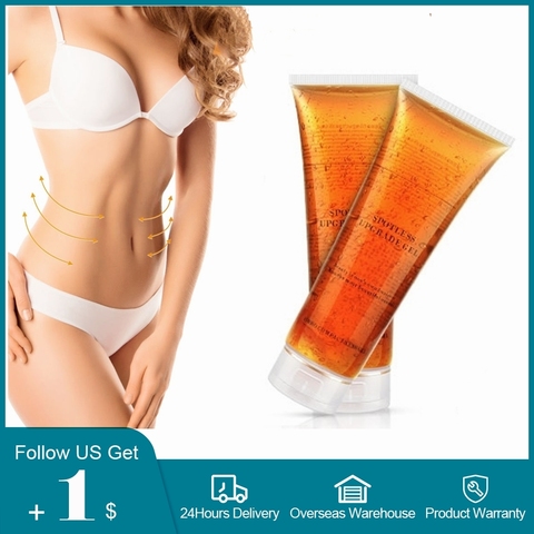 Le gros corps brûlant de 300ml amincissant la peau de Gel raffermissant Anti produits de perte de poids de Cellulite avec le dispositif ultrasonique de Massage Stock des etats-unis ► Photo 1/6