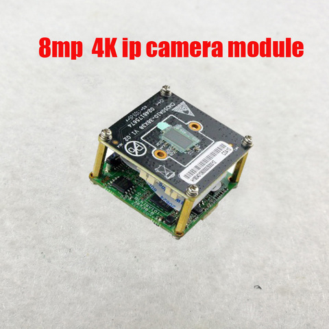 Caméra IP HD 8mp Hi3516A + OS08A10 H.265 4K, Module réseau IVG-83H80NV-BE pouces, avec analyse intelligente 3840x2160 pixels, 1/2 ► Photo 1/6