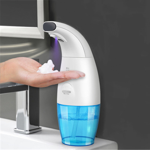 Distributeur automatique de mousse à capteur Intelligent, distributeur de savon liquide Rechargeable, distributeur de désinfectant pour les mains sans contact ► Photo 1/6