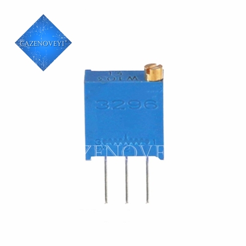 Potentiomètres de coupe-pot, 3296W 3296 50 100 200 ohm 1K 2K 5K 10K 20K 50K 500K 100K 200K 1M ohm 500 100R 200R 500R 10 pièces ► Photo 1/2