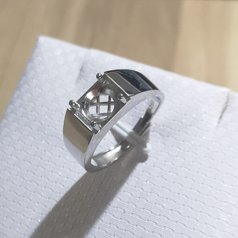 CoLife – bague en argent 100% Sterling 925, bijoux, anneau de fixation sans pierre ► Photo 1/3