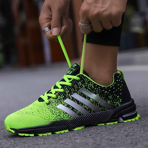 Mens Sneakers Fashion Casual Running Shoes Sports Light Mens Pink Shoes Breathe Lover Outdoor Jogging Shoes Comfortable Footwear ► Photo 1/6