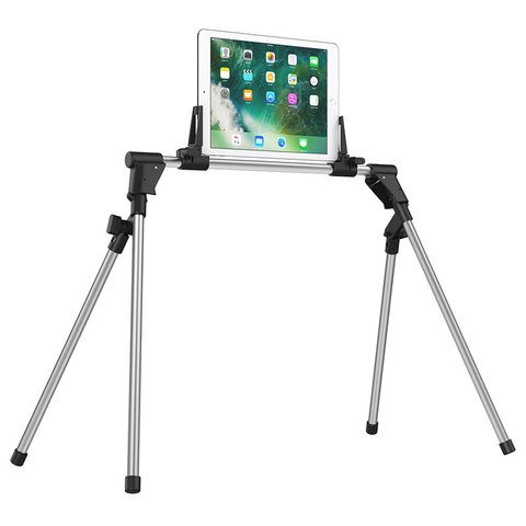 Trépied de bureau pliable pour tablette et téléphone, support de bureau au sol pour iPhone x 11 iPad ► Photo 1/6