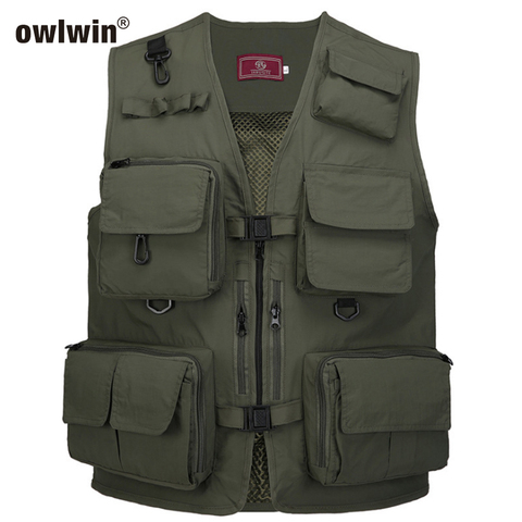 2022 veste de pêche à séchage rapide maille Vestt multi-poches maille gilet extérieur gilet Multi poche été maille gilet ► Photo 1/6