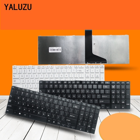 NOUVEAU clavier d'ordinateur portable pour TOSHIBA SATELLITE C850 C850D C855 C855D L850 L850D L855 L855D L870 L870D clavier d'ordinateur portable AMÉRICAIN ► Photo 1/6