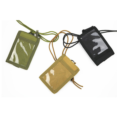 Molle chasse ID support pochette tactique dossier organisateur sac militaire en Nylon poitrine suspendus Molle porte-carte dans la carte ► Photo 1/6