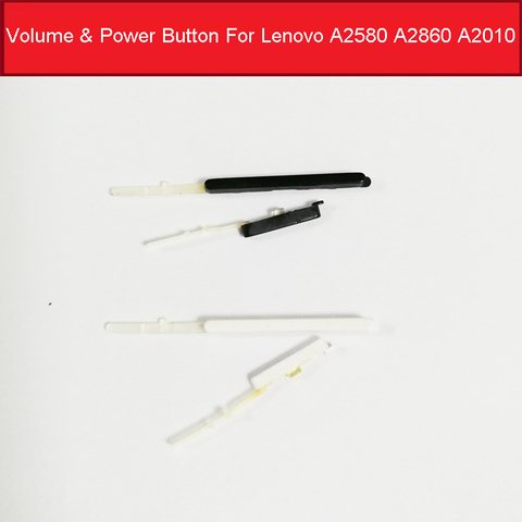 Bouton côté Volume et alimentation pour Lenovo A2580 A2860 A2010 interrupteur de commande de Volume marche/arrêt pièces de rechange SideKey ► Photo 1/4