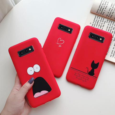 Coque de protection en Silicone TPU souple, étui de luxe mignon pour Samsung Galaxy S10e S10e S10e S10e ► Photo 1/6