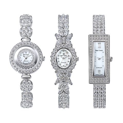 MIQIAO – montres en argent Sterling 925 pour femmes, élégantes, Bracelet en diamant et Zircon, étanche, à Quartz, cadeau ► Photo 1/1