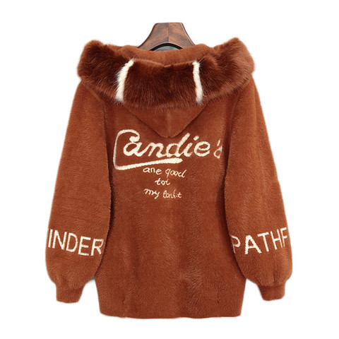 Tendance produits fourrure manteau en peluche famale veste automne femmes vestes courtes avec fourrure Imitation vison Outwear livraison gratuite 292 ► Photo 1/6