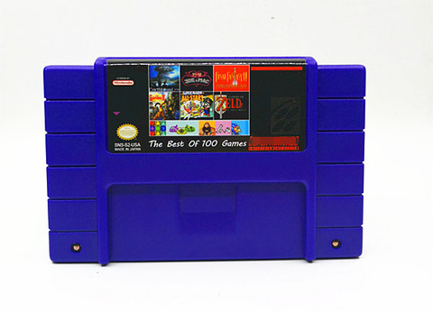 Super 100 en 1 jeux avec FINAL FANTASY I, II III IV Castlevania Dracula X Castlevania IV combat Final I, II III ► Photo 1/4