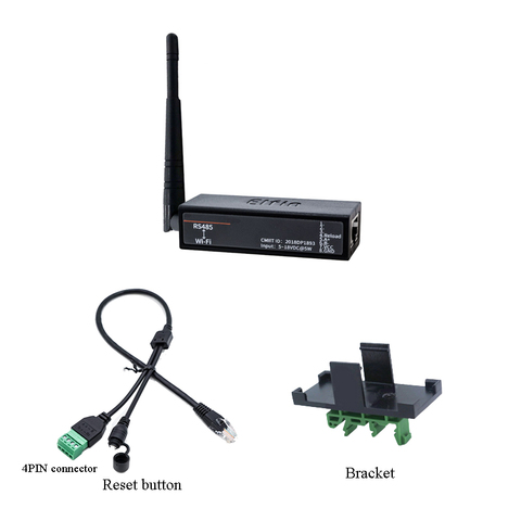 Port série RS485 au WiFi Serveur de Périphérique Série Elfin-EW11 Soutien TCP/IP Telnet Modbus Protocole TCP Données IOT Transfert Convertisseur ► Photo 1/6