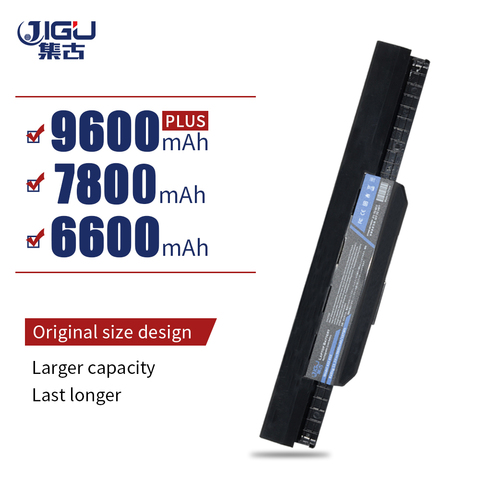 JIGU 9 Cellules Batterie D'ordinateur Portable Pour Asus K53S K53 K53E K43E K53 K53T K43S X43E X43S X43E K43T K43U A53E A53S K53S Batterie ► Photo 1/6