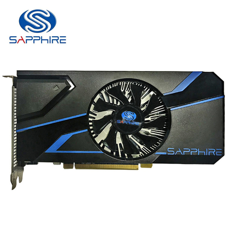 Saphir R7 250 1GB carte vidéo GDDR5 cartes graphiques pour AMD Radeon R7 série R7-250 1G GDDR5 Radeon R7250 HDMI DVI 65W utilisé ► Photo 1/6