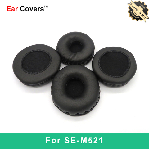 Coussinets d'oreille pour Pioneer SE M521 SE-M521, oreillettes de remplacement en cuir PU, mousse éponge ► Photo 1/6