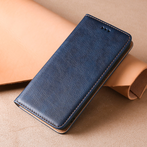 Etui à rabat portefeuille cuir Funda pour Xiaomi Redmi Note 2 3 4 5 Pro 6 7 8 8T Note9 Pro 9S Max couverture de livre avec fentes pour cartes ► Photo 1/6