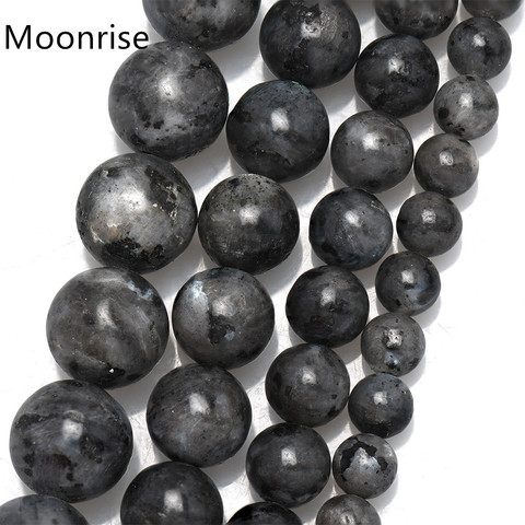 Labradorite naturelle perles de pierres précieuses rondes pour la fabrication de bijoux à bricoler soi-même 15 