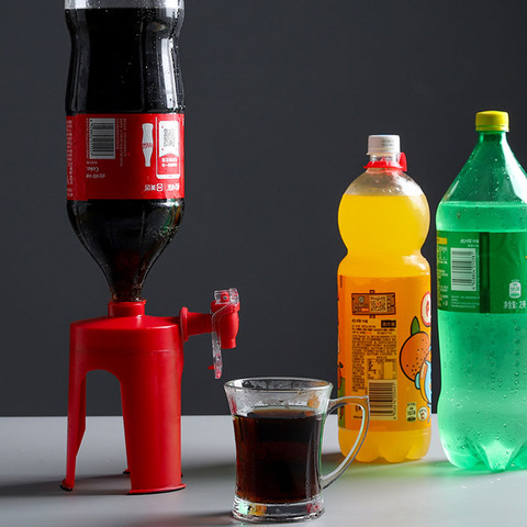 Robinet magique chaud, distributeur d'eau, Soda, coca-Cola, pour fête, bureau, Bar, cuisine, Machine à boire à l'envers, Gadgets pour la maison ► Photo 1/6