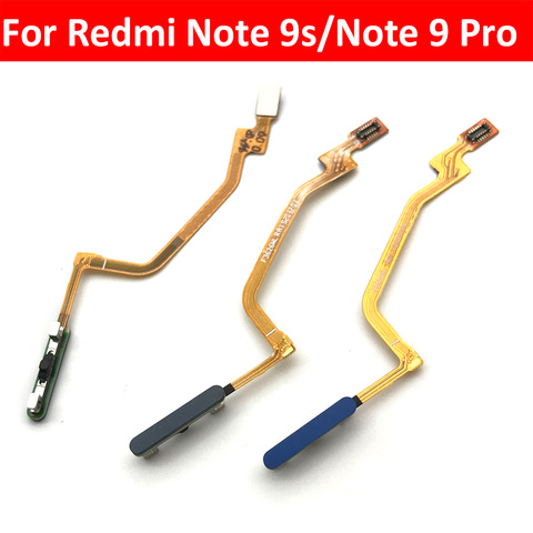 Ruban de câble flexible pour capteur d'empreinte digitale tactile, pièces de rechange pour Xiaomi Redmi Note 9 Pro / Note 9s / Note 9 ► Photo 1/3