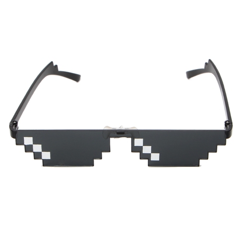 Lunettes Pixel lunettes de soleil Cool 3 bits MLG Pixelated lunettes de soleil traiter avec elle ► Photo 1/6