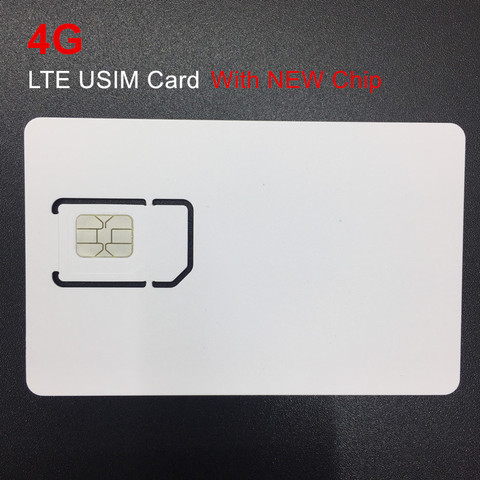 OYEITIMES SIM USIM carte 4G LTE WCDMA GSM vierge Mini Nano Micro inscriptible carte SIM programmable pour algorithme de Milenage de l'opérateur ► Photo 1/6